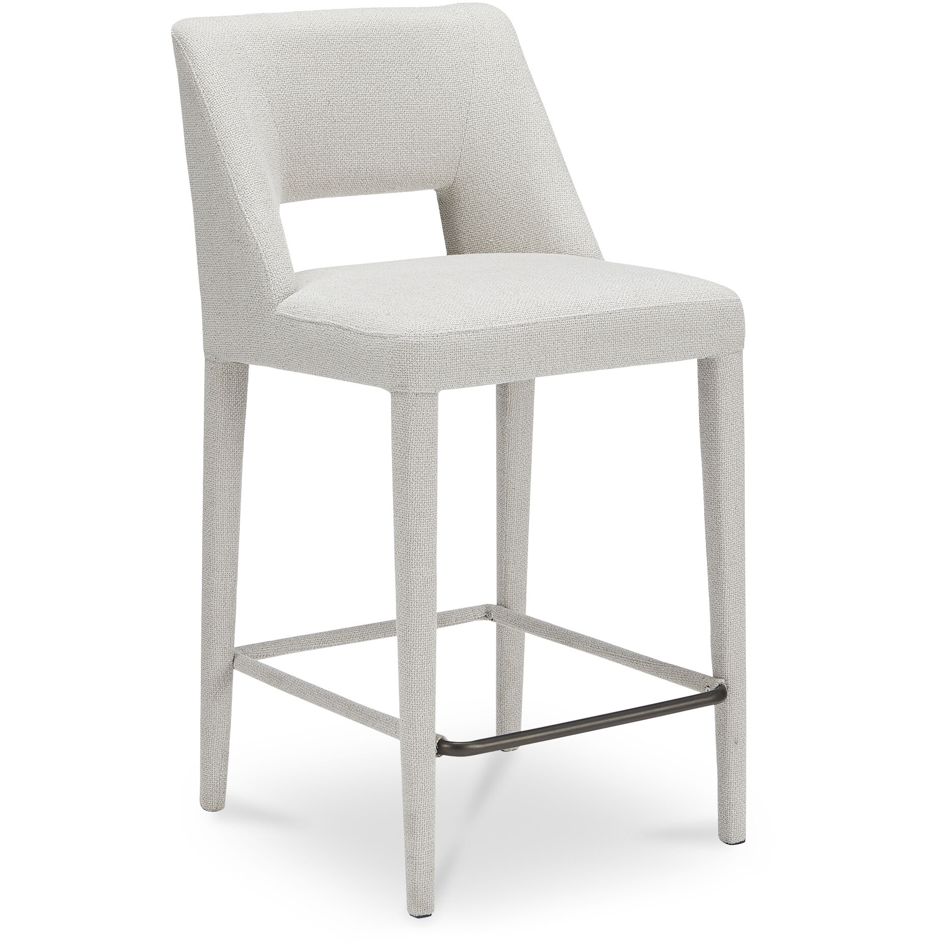 Joyce 36.8 inch Beige Counter Stool